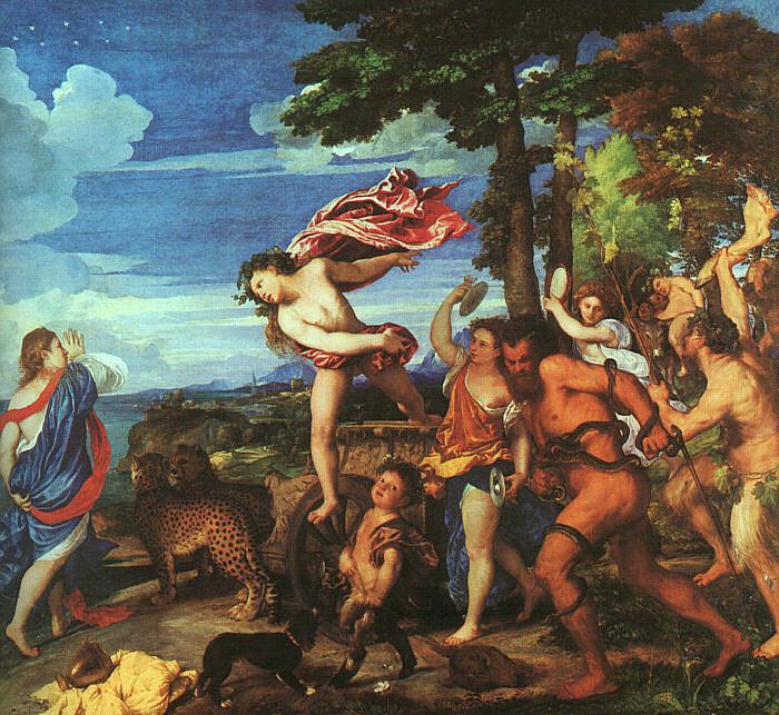  Titian Bacchus and Ariadne china oil painting image
